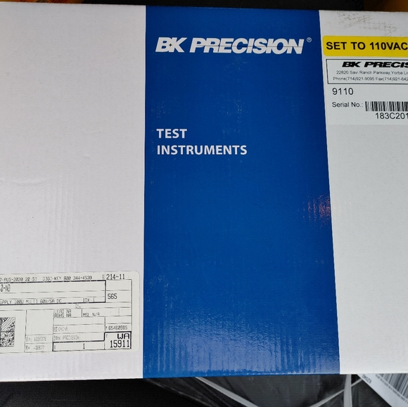 9110 BK Precision DC Power Supply - Picture 2 of 3